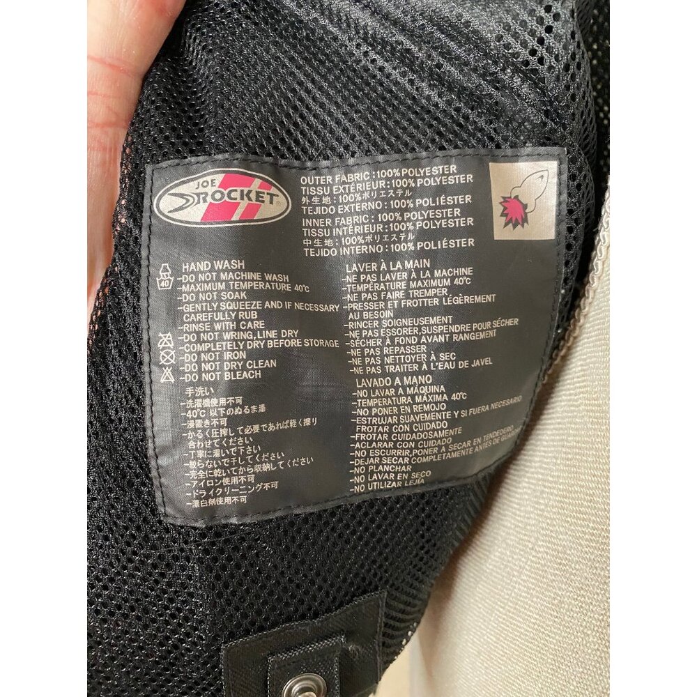 Joe Rocket Velocity Jacket Size Small Unisex - image 3